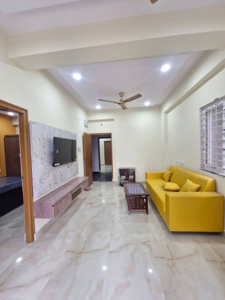 Living Room, ten-madhapur 1 Bedroom 750 Sq.Ft. Apartment In Madhapur Hyderabad 10635097