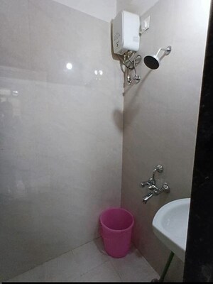 Bathroom in 1 BHK Apartment at DGS Sheetal Tapovan, Malad East – for Rent