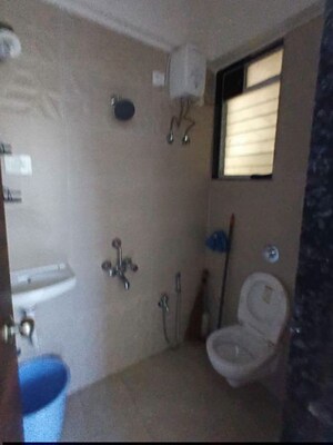 Bathroom in 1 BHK Apartment at DGS Sheetal Tapovan, Malad East – for Rent