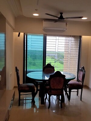Dining area in 3 BHK Apartment at Mahaavir Mannat, Ulwe – for Rent