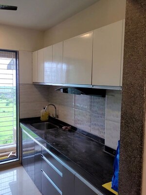 Kitchen in 3 BHK Apartment at Mahaavir Mannat, Ulwe – for Rent