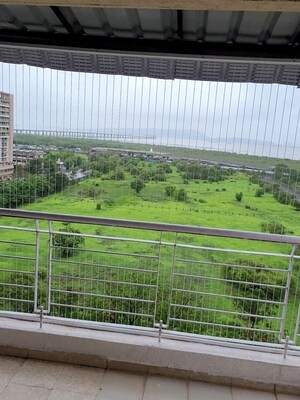 Balcony in 3 BHK Apartment at Mahaavir Mannat, Ulwe – for Rent
