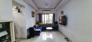 Living Room in 1 BHK Apartment at Prayag Heights, Dindoshi – for Rent