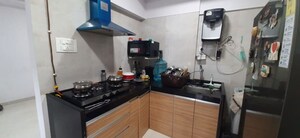 Kitchen in 1 BHK Apartment at Prayag Heights, Dindoshi – for Rent