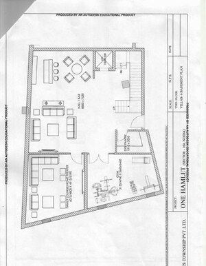 Floor Plan in 4 BHK Villa at ATS One Hamlet, Sector 104 – for Sale