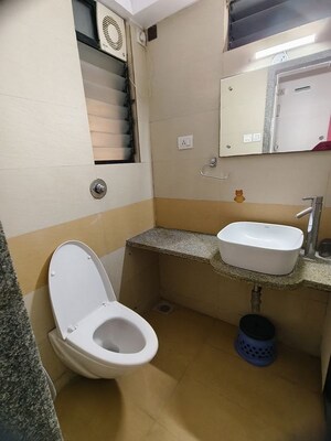 Bathroom in 2 BHK Apartment at Satellite Royale, Goregaon East – for Rent
