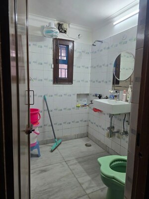 Bathroom in 2 BHK Apartment at Vasant Kunj – for Rent