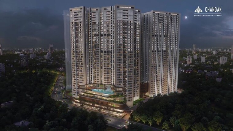 Exterior View, chandak-highscape-city 1 Bedroom 405 Sq.Ft. Apartment In Chembur Mumbai 10635151