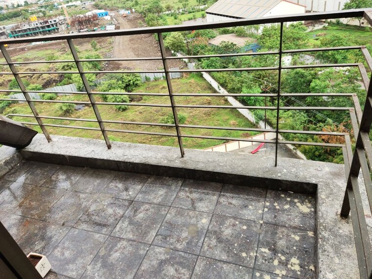 Balcony, global-e-homes 2 Bedroom 750 Sq.Ft. Apartment In Hinjewadi Pune 10635141