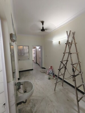Bathroom in 2 BHK Builder Floor at Malviya Nagar – for Rent