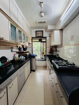 Kitchen in 3 BHK Apartment at Sindhi Society, Chembur – for Sale