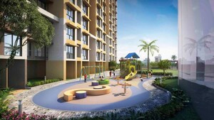 1 BHK Apartment – Exterior View View at Chandak Greenairy, Borivali East - for Sale