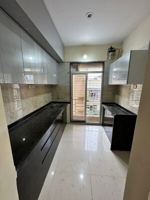 Kitchen in 2 BHK Apartment at Shivshakti Shiv Ornate, Ulwe – for Rent