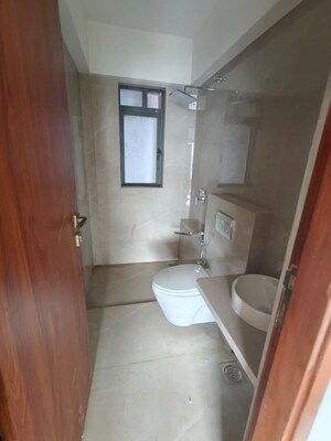 Bathroom in 2 BHK Apartment at Rangoli Goghari Mansion, Santacruz West – for Rent