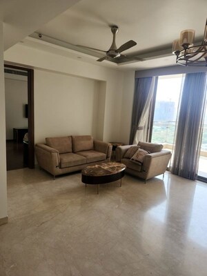 Living Room in 2 BHK Apartment at M3M Golf Estate, Sector 65 – for Sale