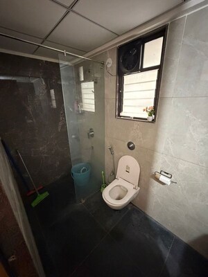 Bathroom in 2 BHK Apartment at Rohan Silver Gracia, Ravet – for Rent