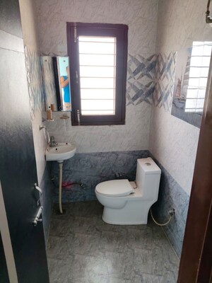 Bathroom in 2 BHK Independent House at Aerocity – for Rent