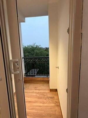 Building Lobby in 1 BHK Apartment at Freedom Fighters Enclave – for Rent