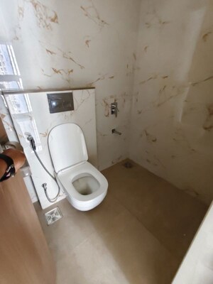 Bathroom in 3 BHK Apartment at Raymond The Invictus By GS, Pokhran Road No One – for Sale