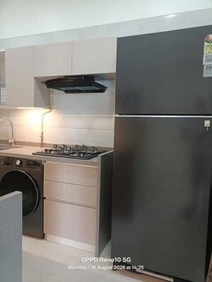 Kitchen in 3 BHK Apartment at Shivdham CHS Santacruz, Santacruz West – for Rent