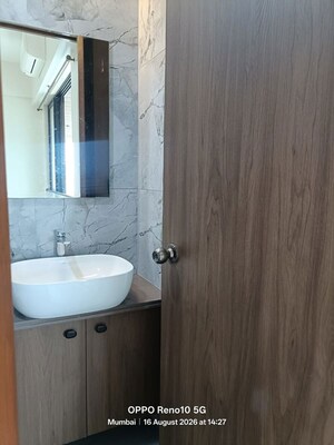 Bathroom in 3 BHK Apartment at Shivdham CHS Santacruz, Santacruz West – for Rent