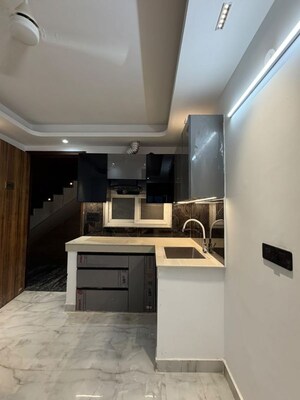 Kitchen in 1 BHK Builder Floor at Saket – for Rent