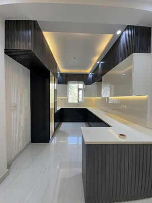 Kitchen in 4 BHK Builder Floor at Green Fields Colony – for Rent