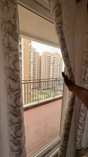 Balcony in 4 BHK Apartment at Suraj Oranje Castle, Gomti Nagar – for Rent