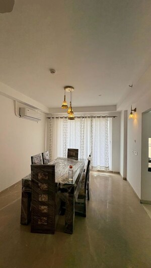 Living Room in 4 BHK Apartment at Suraj Oranje Castle, Gomti Nagar – for Rent