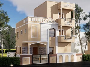 3 BHK Independent House – Exterior View View at Samathanapuram - for Sale