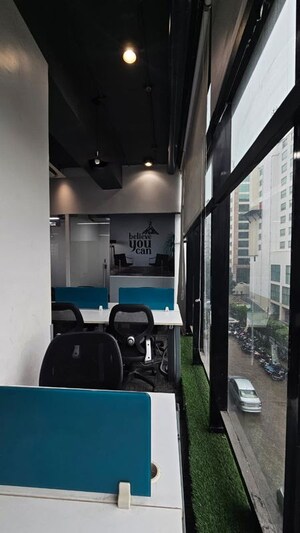 Kitchen in  Office Space at Vibhuti Khand – for Rent