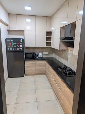 Kitchen in 2.5 BHK Apartment at Prestige Royale Gardens, Doddaballapur Road – for Rent