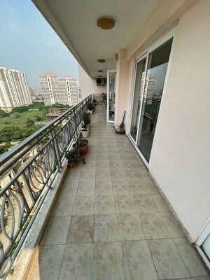 Balcony in 3.5 BHK Apartment at Adani Oyster Greens, Sector 102 – for Rent