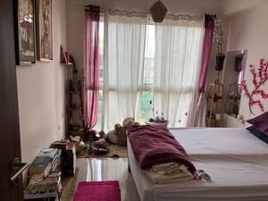Living Room in 2 BHK Apartment at Raheja Brooke Ville, Mahim West – for Rent
