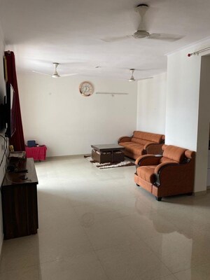 Living Room in 3 BHK Apartment at Omaxe R2, Gomti Nagar – for Rent