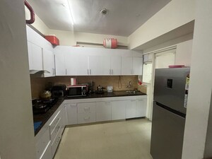 Kitchen in 3 BHK Apartment at Omaxe R2, Gomti Nagar – for Rent