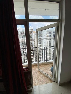 Balcony in 3 BHK Apartment at Omaxe R2, Gomti Nagar – for Rent