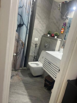 Bathroom in 2.5 BHK Apartment at Emaar Emerald Estate, Sector 65 – for Rent