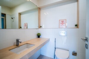 Bathroom in 3.5 BHK Apartment at Godrej The Trees, Vikhroli East – for Sale