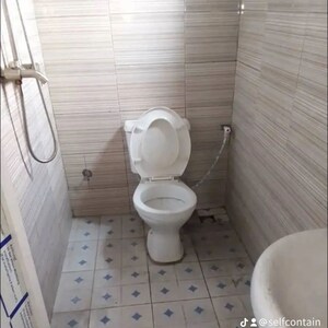 Bathroom in 3 BHK Independent House at Raja Park – for Sale