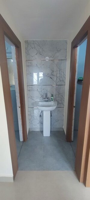 Bathroom in 1.5 BHK Apartment at UPAVP Ganga Yamuna And Hindon Enclave, Pratap Vihar – for Sale