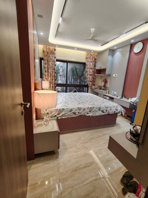 Bedroom in 3 BHK Apartment at Amrut Meraki, Shivaji Park – for Rent