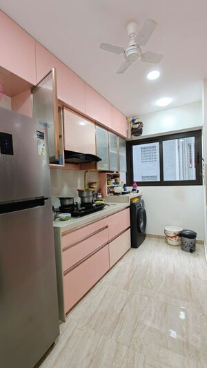 Kitchen in 3 BHK Apartment at Amrut Meraki, Shivaji Park – for Rent
