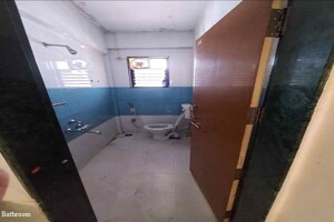 Bathroom in 1 BHK Apartment at Padmachaya CHS, Kharadi – for Rent