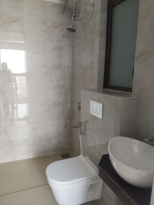 Bathroom in 2 BHK Apartment at Raymond Ten X Habitat, Pokhran Road No Two – for Rent