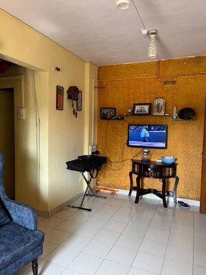 Living Room in 1 BHK Apartment at Ganesh Nagar – for Rent
