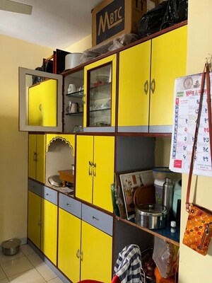 Kitchen in 1 BHK Apartment at Ganesh Nagar – for Rent