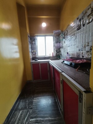 Kitchen in 3 BHK Apartment at Baguiati – for Sale