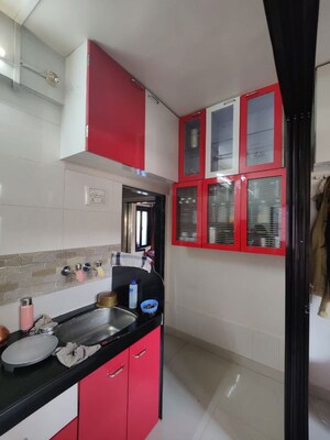 Kitchen in 1 BHK Apartment at Pride Larkins Nest, Ghodbunder Road – for Rent