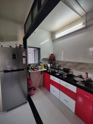 Kitchen in 1 BHK Apartment at Pride Larkins Nest, Ghodbunder Road – for Rent